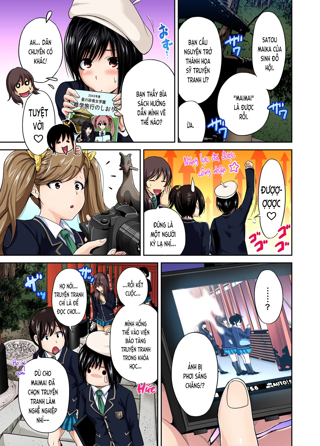 HentaiVN.net - Ảnh 14 - Chuyến tham quan trải nghiệm lợi cho tôi [Chuyến tham quan trải nghiệm lợi cho tôi ~Chỉ có tôi là trai giả gái!!; Oretoku Shuugakuryokou ~Otoko wa Jyosou shita Ore dake!!; 俺得修学旅行～男は女装した俺だけ!!] - Ch.15 Shinohara Kaori [phần thứ 2 bắt đầu]