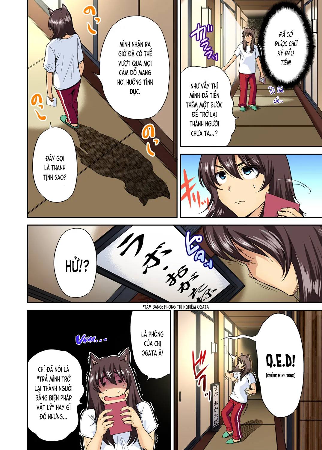 HentaiVN.net - Ảnh 16 - Chuyến tham quan trải nghiệm lợi cho tôi [Chuyến tham quan trải nghiệm lợi cho tôi ~Chỉ có tôi là trai giả gái!!; Oretoku Shuugakuryokou ~Otoko wa Jyosou shita Ore dake!!; 俺得修学旅行～男は女装した俺だけ!!] - Ch.18 Kathy Maxwell [B]