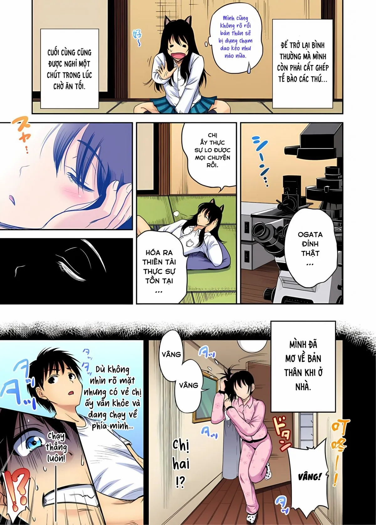 HentaiVN.net - Ảnh 23 - Chuyến tham quan trải nghiệm lợi cho tôi [Chuyến tham quan trải nghiệm lợi cho tôi ~Chỉ có tôi là trai giả gái!!; Oretoku Shuugakuryokou ~Otoko wa Jyosou shita Ore dake!!; 俺得修学旅行～男は女装した俺だけ!!] - Ch.23 Natsume Runa (Tiếp) [Không che]