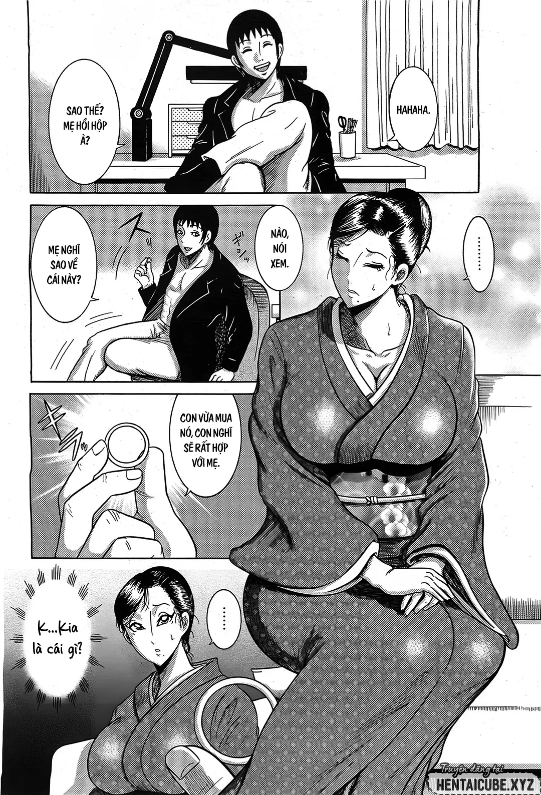 HentaiVN.net - Ảnh 7 - Vỗ về mẹ kế! [Nagusami no Gibo Ningyou | Comfort Stepmom] - Chap 2 - [END]