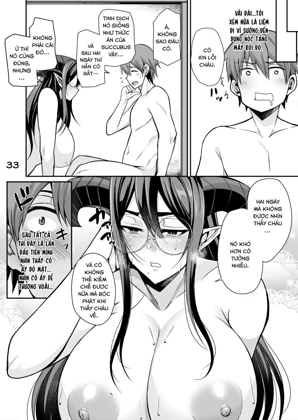 HentaiVN.net - Ảnh 11 - Cô Hầu Gái Succubus Cực Thicc [Succubus Maid no Mayuri-san] - Chap 2 - Vẫn là Bánh Mỳ - END
