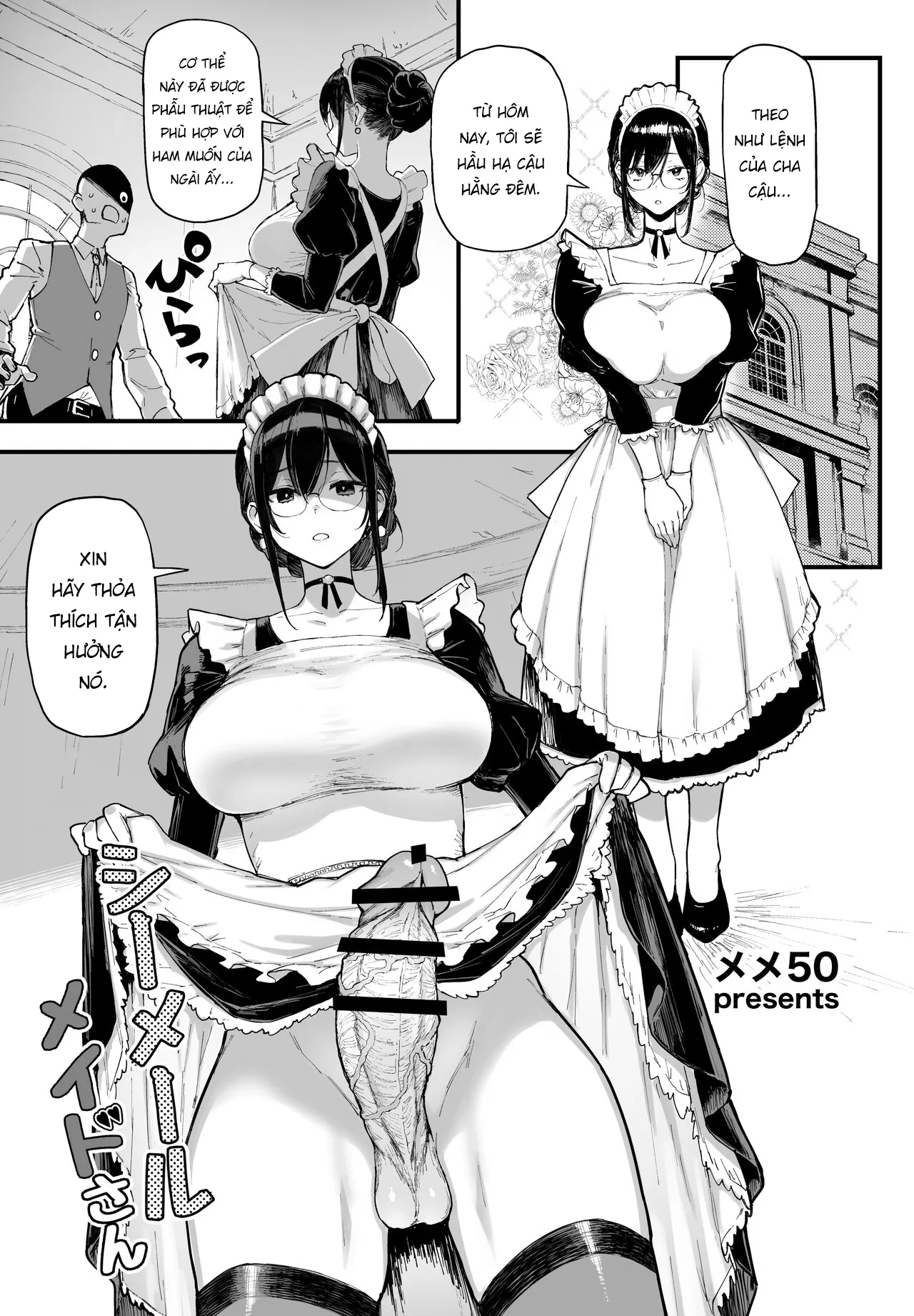 HentaiVN.net - Ảnh 3 - Chị hầu cú có gai - Oneshot