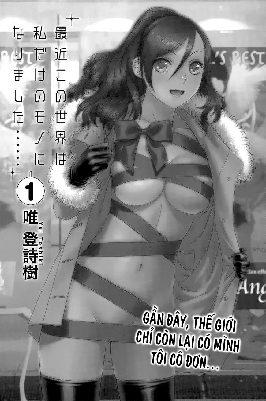 HentaiVN.net - Ảnh 8 - Saikin Kono Sekai wa Watashi dake no Mono ni Narimashita...... [Recently, this world became only mine; Gần đây, thế giới chỉ còn mỗi mình tôi] - Chương 1