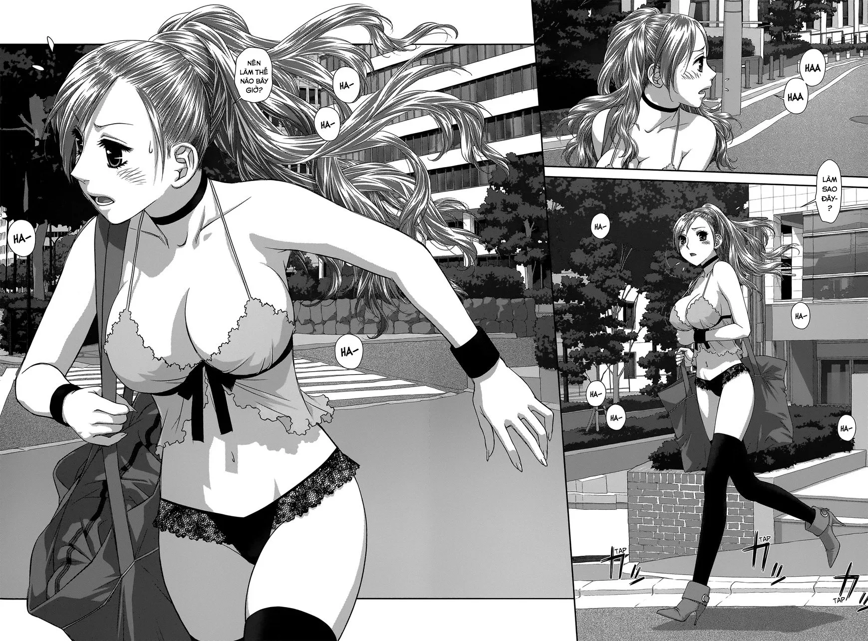 HentaiVN.net - Ảnh 5 - Saikin Kono Sekai wa Watashi dake no Mono ni Narimashita...... [Recently, this world became only mine; Gần đây, thế giới chỉ còn mỗi mình tôi] - Chương 3