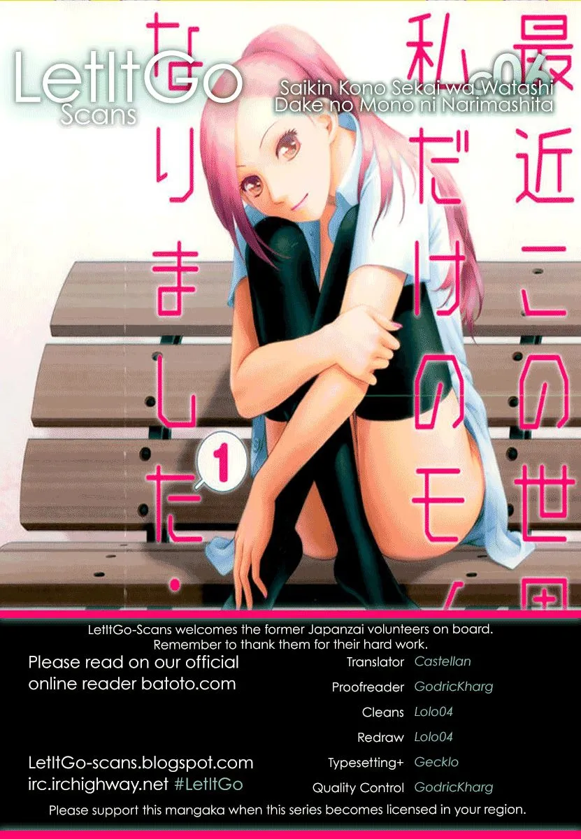 HentaiVN.net - Ảnh 4 - Saikin Kono Sekai wa Watashi dake no Mono ni Narimashita...... [Recently, this world became only mine; Gần đây, thế giới chỉ còn mỗi mình tôi] - Chương 6