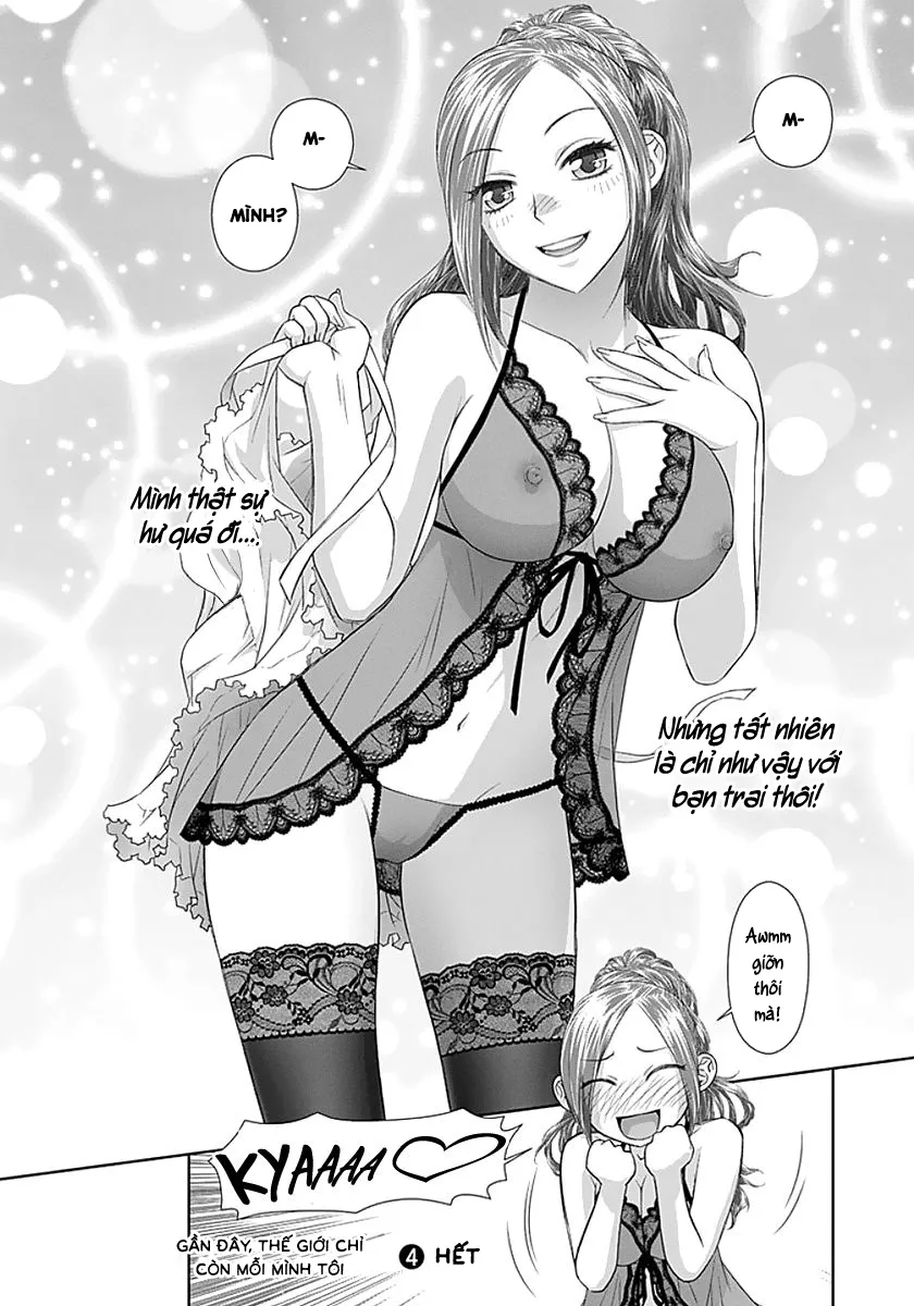 HentaiVN.net - Ảnh 14 - Saikin Kono Sekai wa Watashi dake no Mono ni Narimashita...... [Recently, this world became only mine; Gần đây, thế giới chỉ còn mỗi mình tôi] - Chương 85 - END