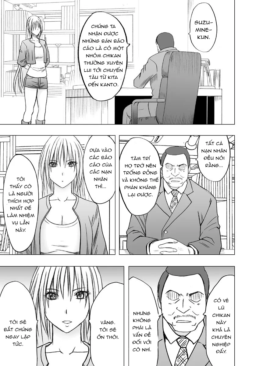 HentaiVN.net - Ảnh 8 - Chikan Otori Sousakan Kyouka - Chap 1