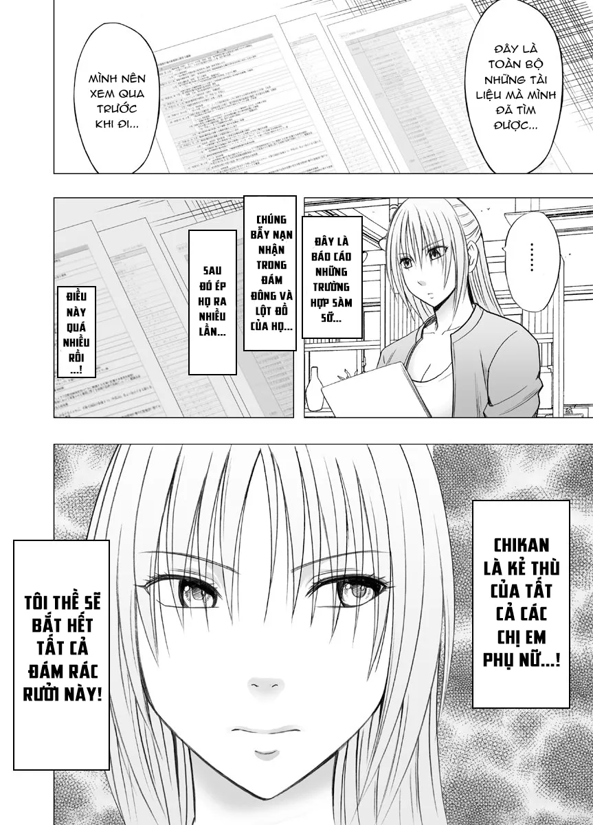 HentaiVN.net - Ảnh 9 - Chikan Otori Sousakan Kyouka - Chap 1