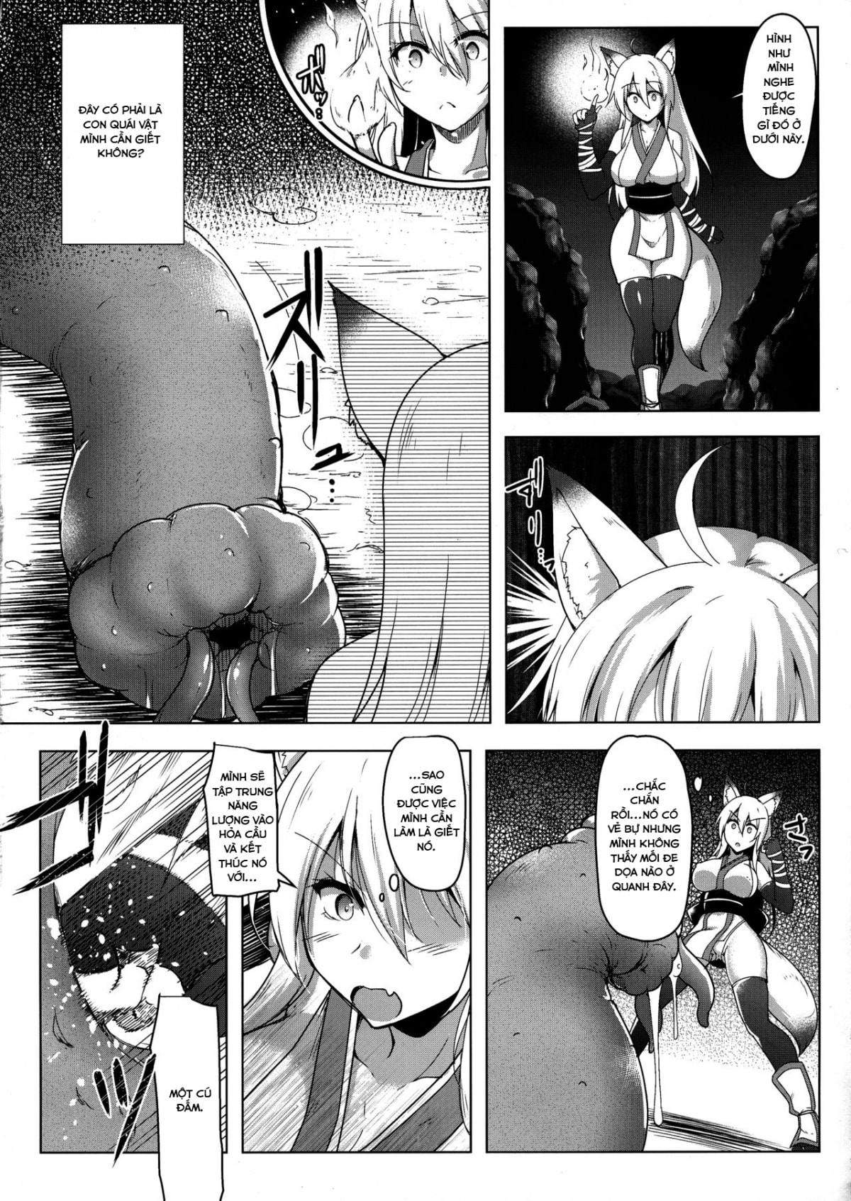 HentaiVN.net - Ảnh 5 - Những cô gái cáo là chiến binh quỷ - Oneshot