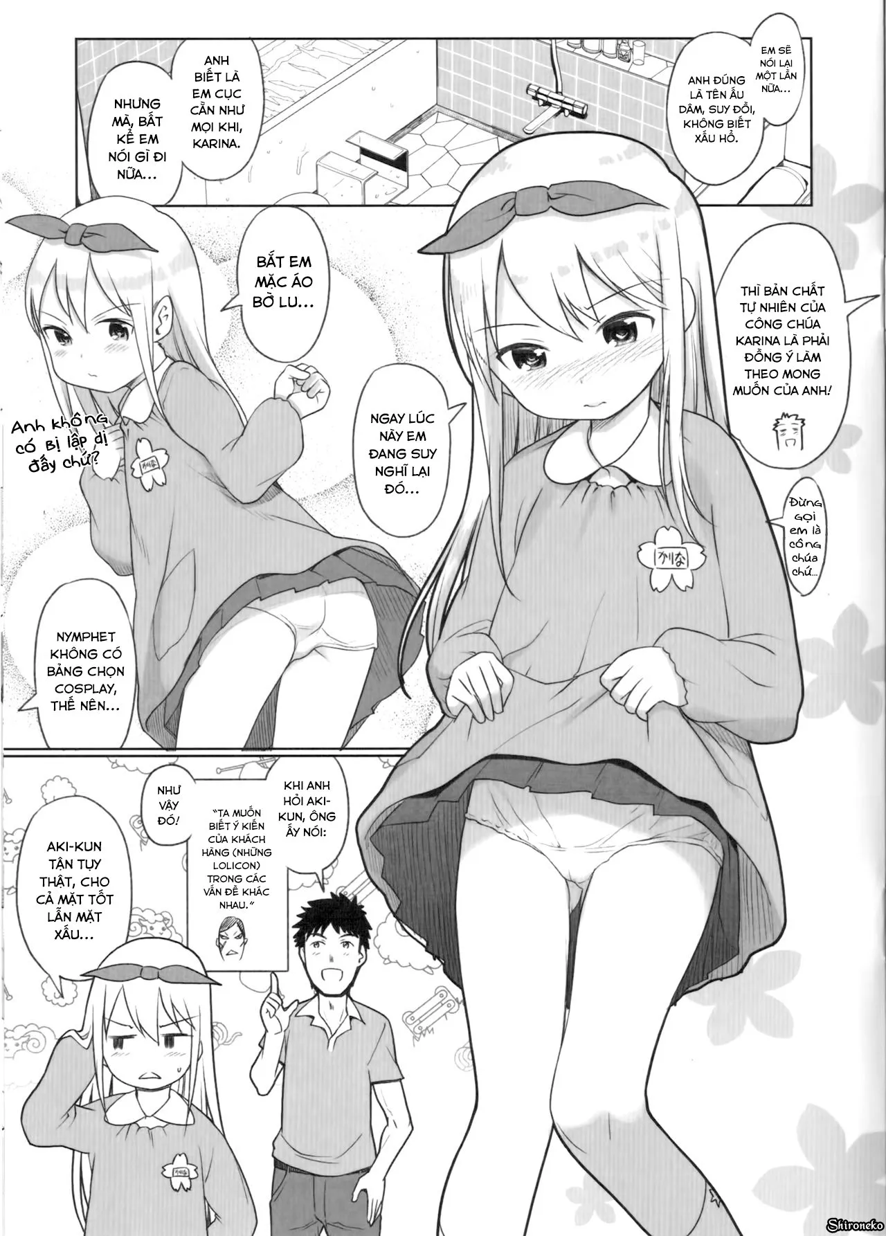 HentaiVN.net - Ảnh 3 - Awa no Ohime-sama [Bubble Princess] - Chap 13.5