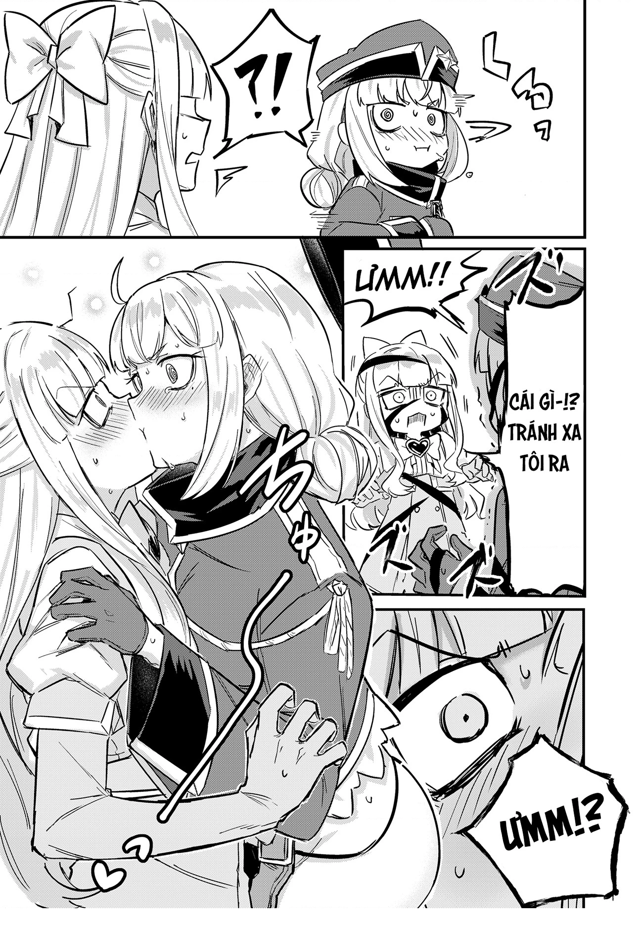 HentaiVN.net - Ảnh 21 - Magia Baiser no Nakayoku (Imishin) shinai to Derarenai Heya?! - Óneshot