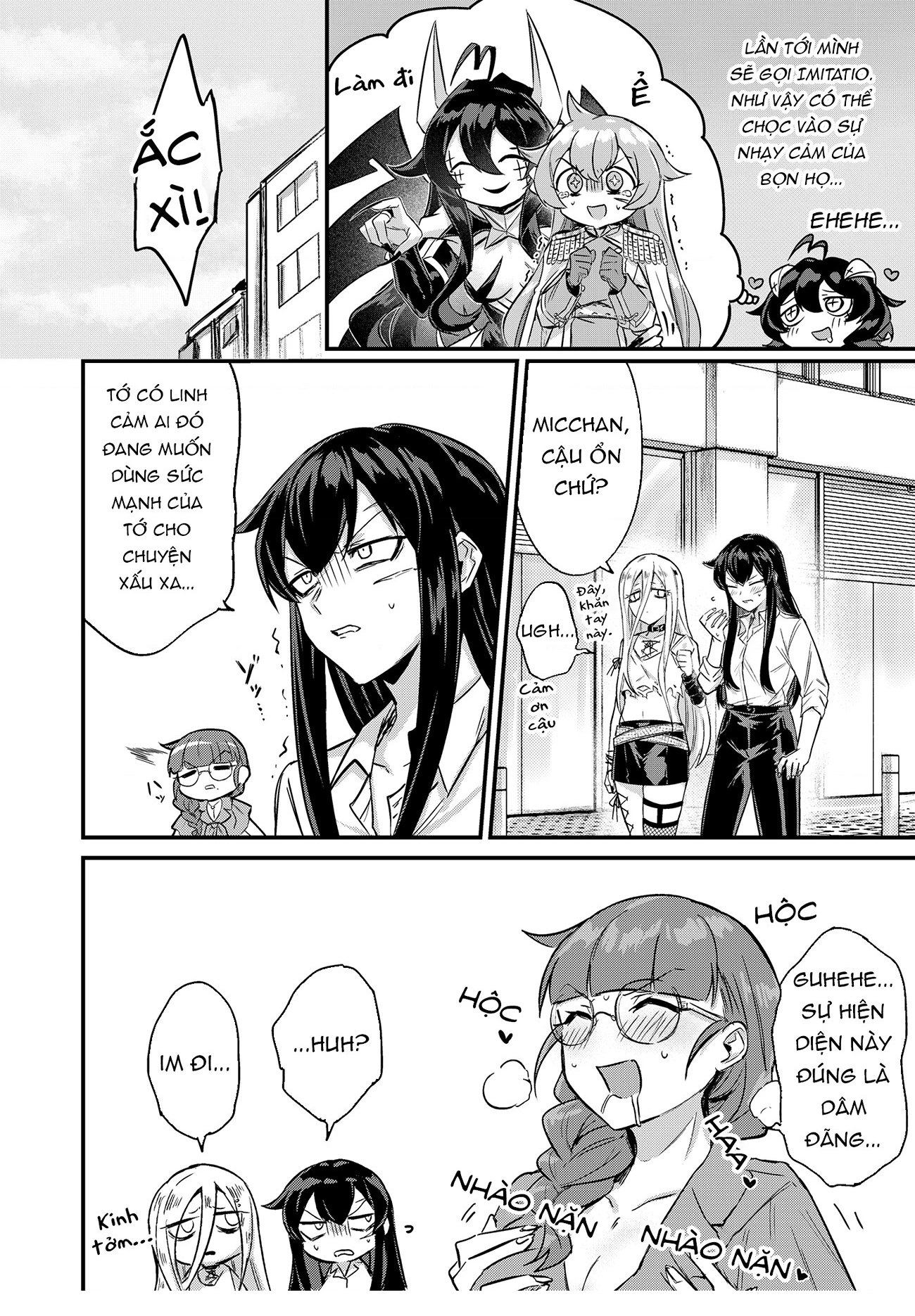 HentaiVN.net - Ảnh 23 - Magia Baiser no Nakayoku (Imishin) shinai to Derarenai Heya?! - Óneshot