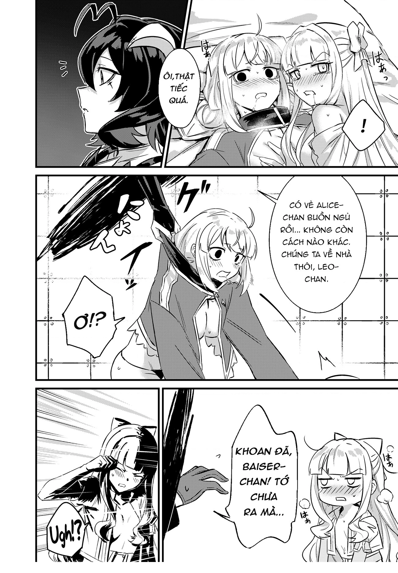 HentaiVN.net - Ảnh 27 - Magia Baiser no Nakayoku (Imishin) shinai to Derarenai Heya?! - Óneshot