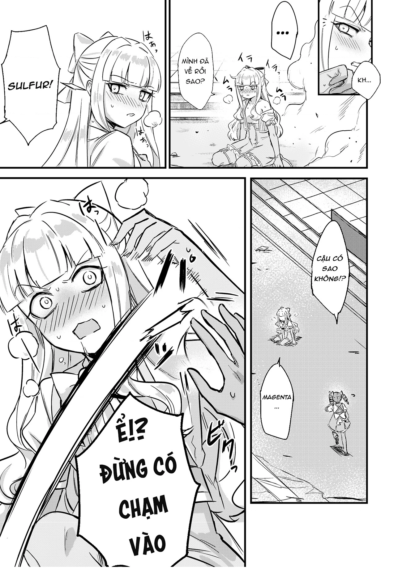 HentaiVN.net - Ảnh 28 - Magia Baiser no Nakayoku (Imishin) shinai to Derarenai Heya?! - Óneshot