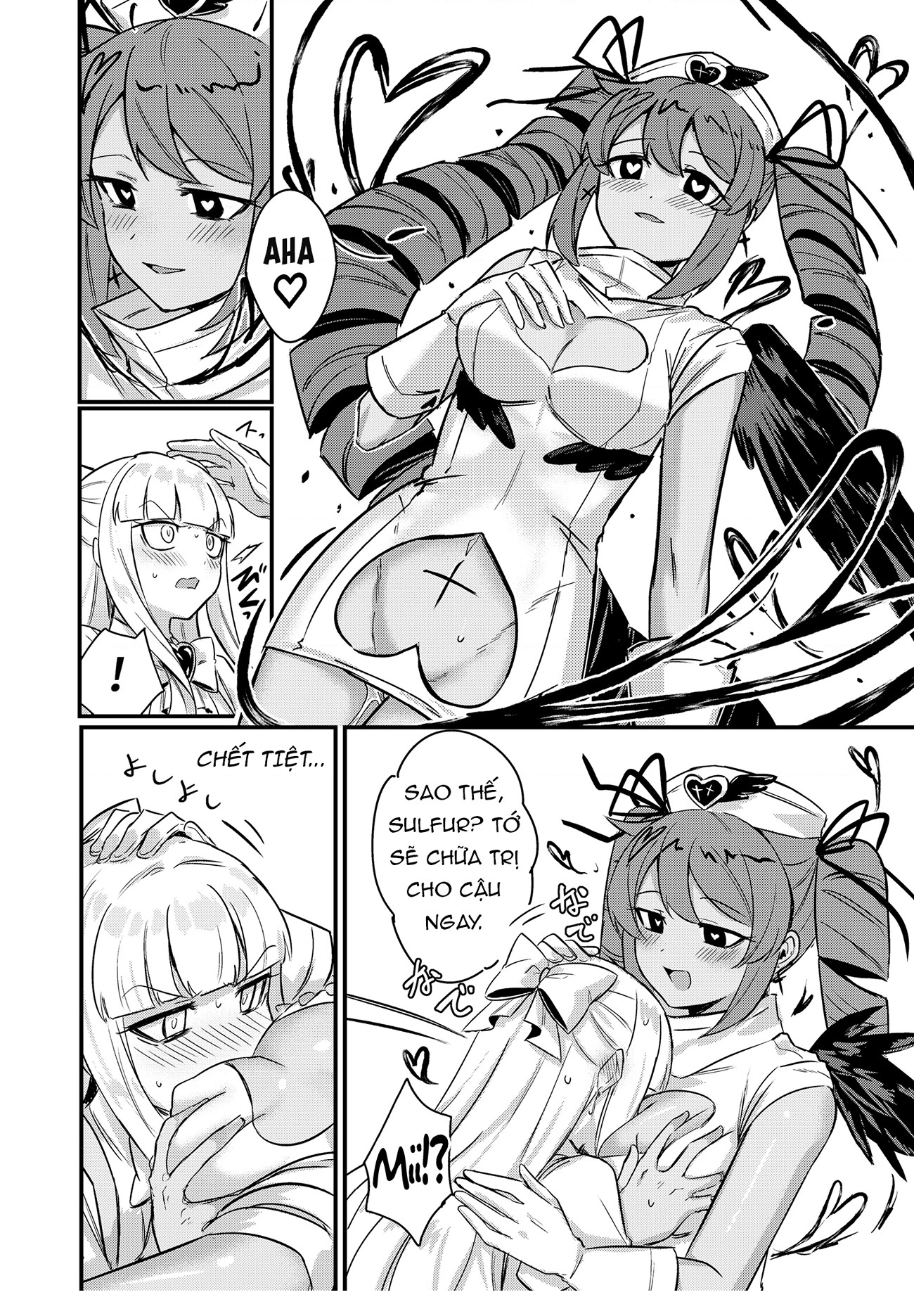HentaiVN.net - Ảnh 31 - Magia Baiser no Nakayoku (Imishin) shinai to Derarenai Heya?! - Óneshot