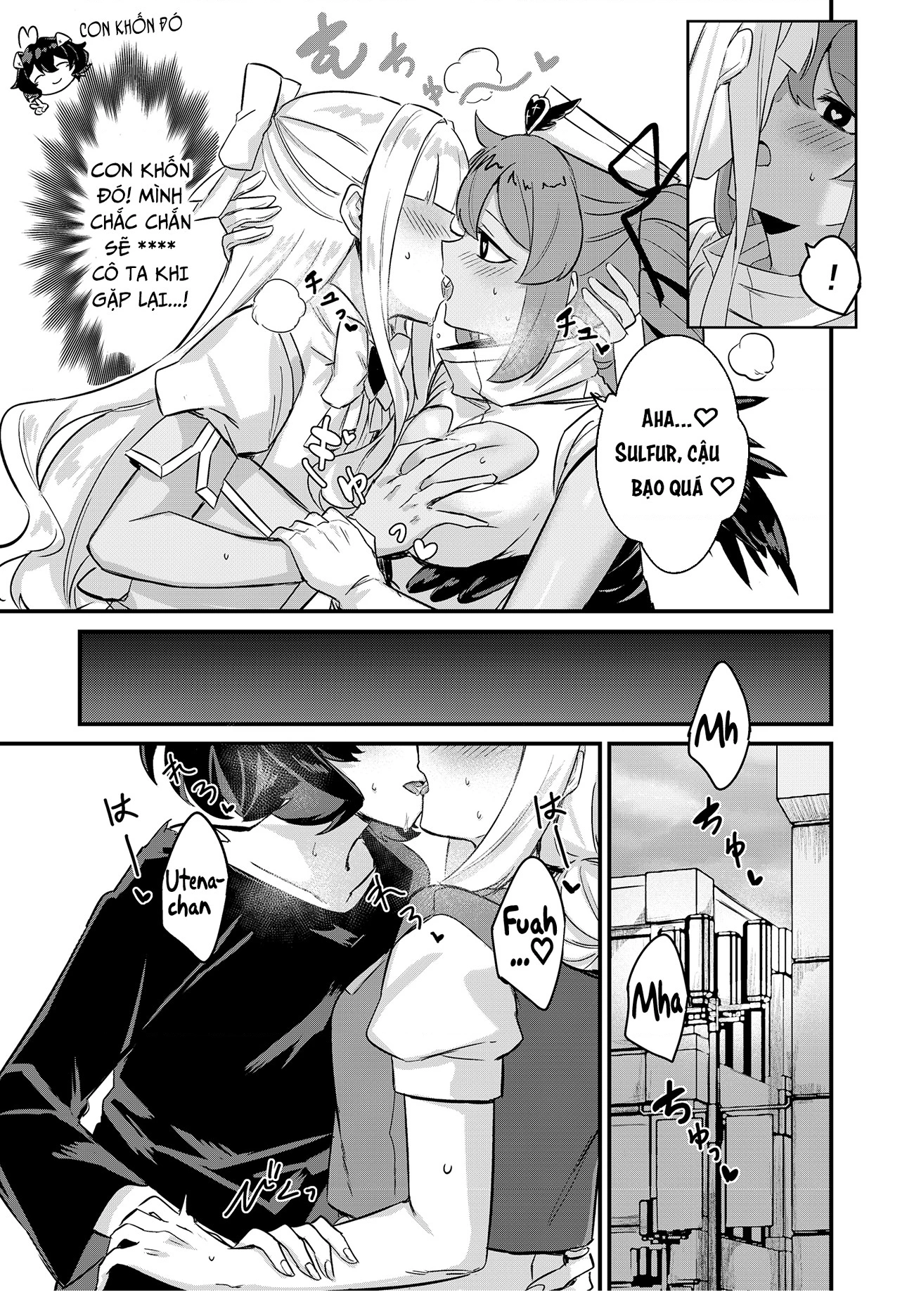 HentaiVN.net - Ảnh 32 - Magia Baiser no Nakayoku (Imishin) shinai to Derarenai Heya?! - Óneshot