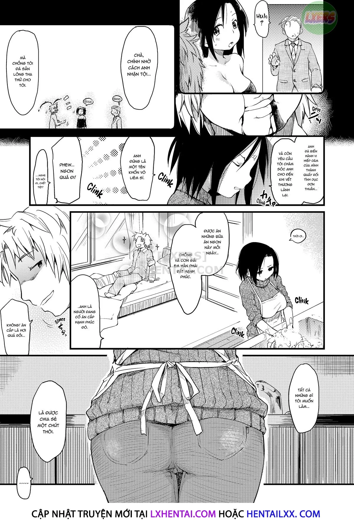 HentaiVN.net - Ảnh 7 - Cuộc sống tình dục hàng ngày của gia đình Katsura - Chap 2 - The Katsura Family Nursing Life