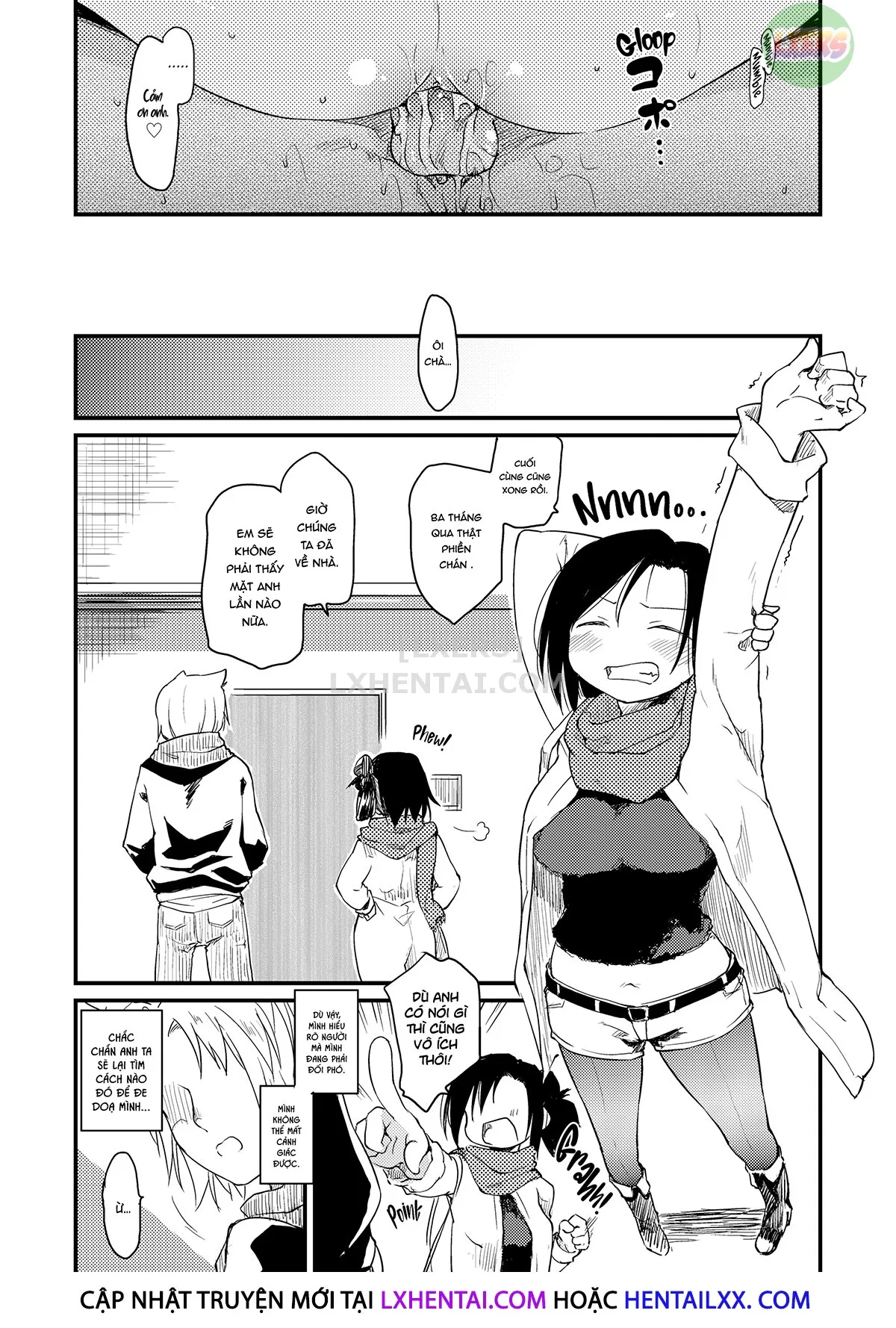 HentaiVN.net - Ảnh 21 - Cuộc sống tình dục hàng ngày của gia đình Katsura - Chap 3 - The Katsura Familys Cheating Trip