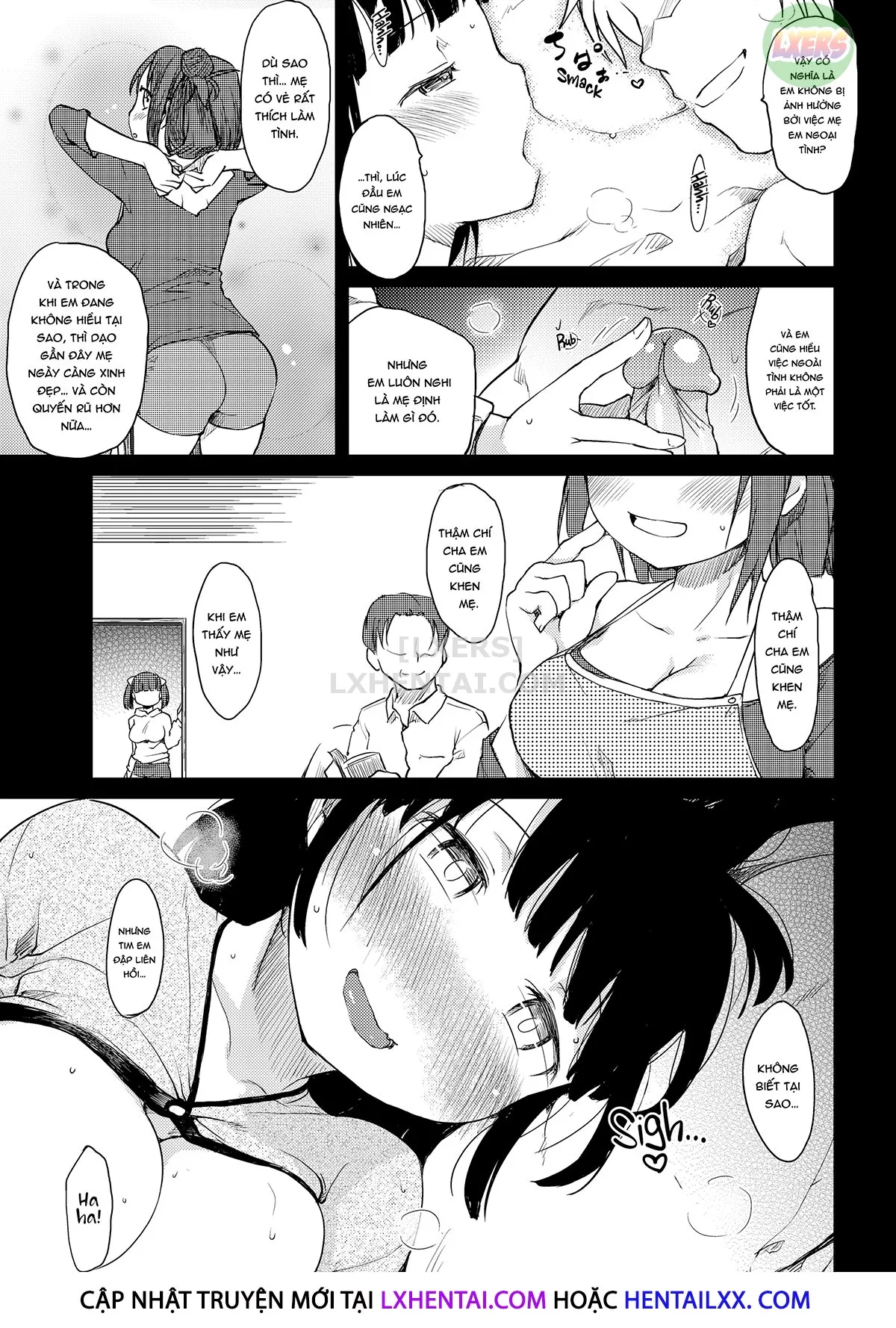 HentaiVN.net - Ảnh 13 - Cuộc sống tình dục hàng ngày của gia đình Katsura - Chap 4 - The Katsura Familys Mother-Daughter Relationship