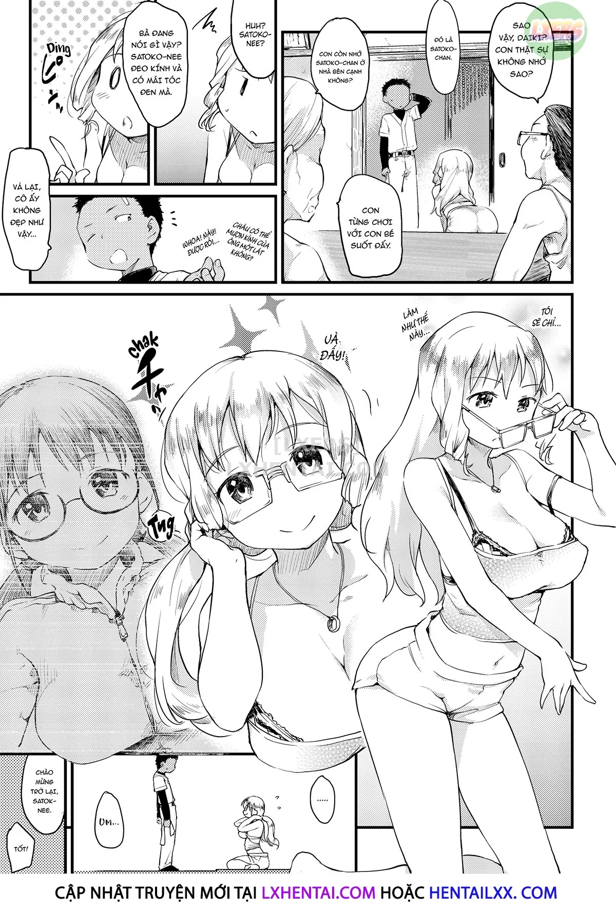 HentaiVN.net - Ảnh 9 - Cuộc sống tình dục hàng ngày của gia đình Katsura - Chap 7 - Summer Time