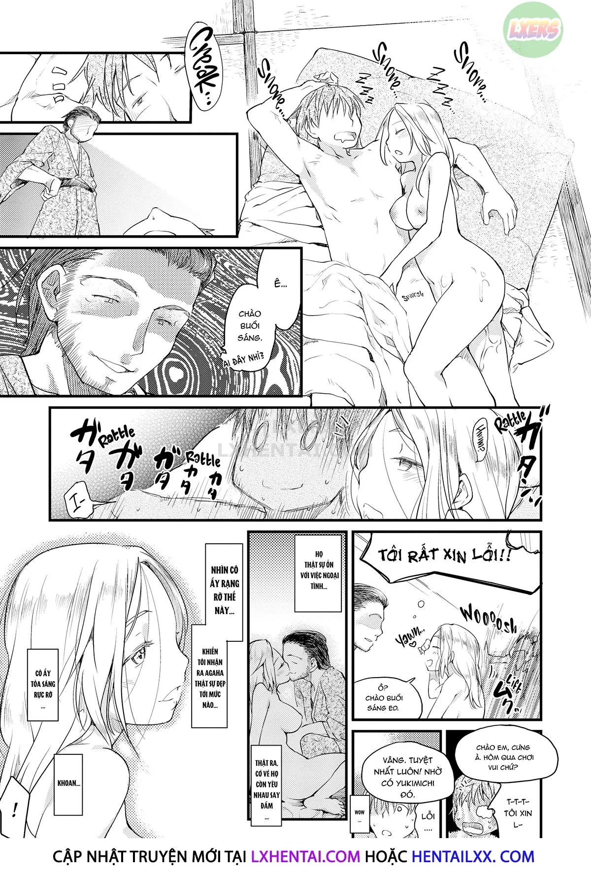 HentaiVN.net - Ảnh 21 - Cuộc sống tình dục hàng ngày của gia đình Katsura - Chap 10 - Mixed Bath