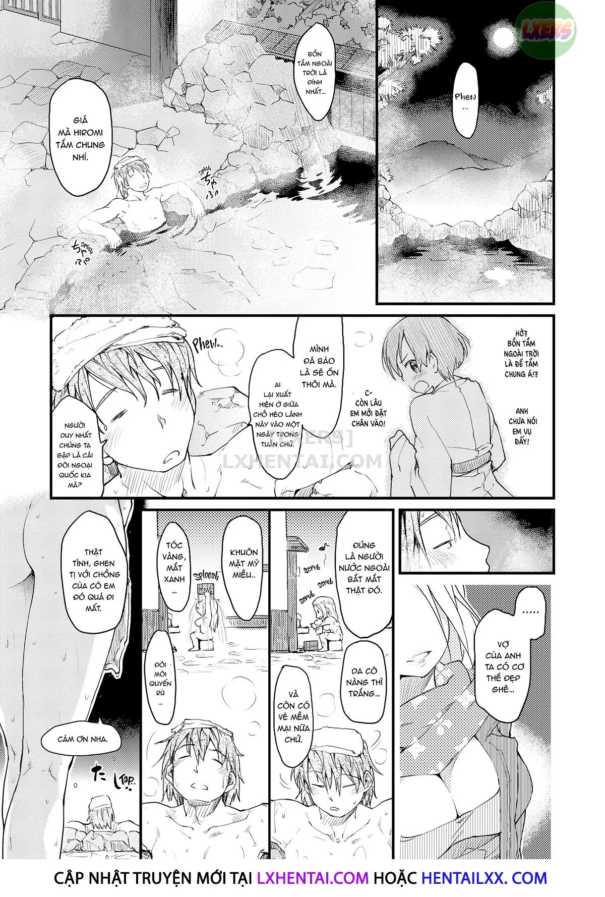 HentaiVN.net - Ảnh 7 - Cuộc sống tình dục hàng ngày của gia đình Katsura - Chap 10 - Mixed Bath