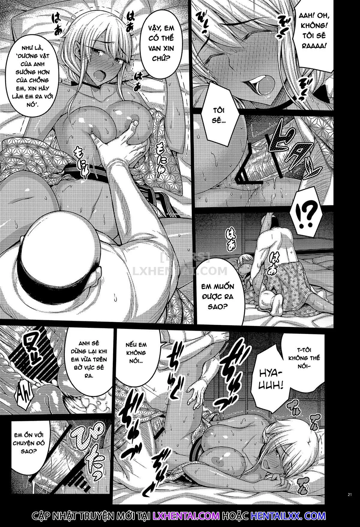 HentaiVN.net - Ảnh 19 - Tsumareta Ikoku no Hana [Plucked Foreign Flower] - Chap 3