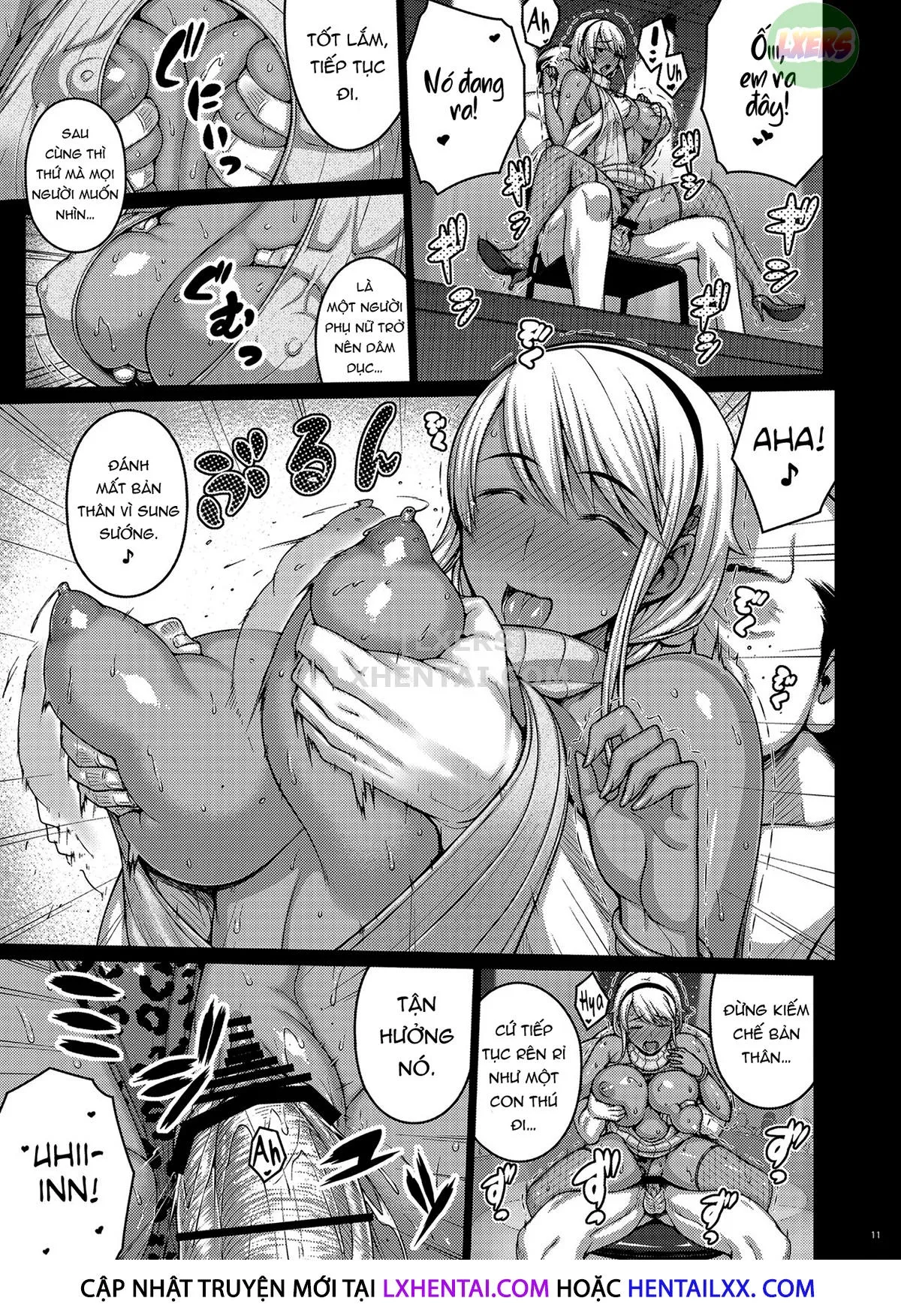 HentaiVN.net - Ảnh 10 - Tsumareta Ikoku no Hana [Plucked Foreign Flower] - Chap 4