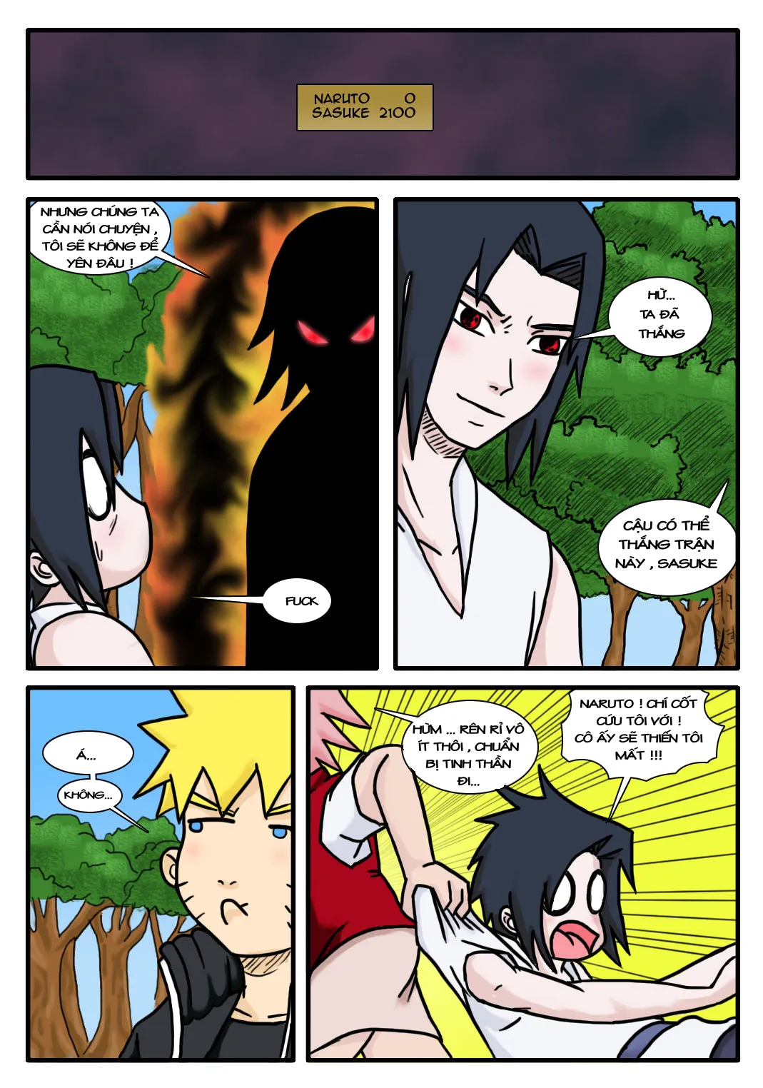 HentaiVN.net - Ảnh 16 - NARUTO XYZ [Tuyển tập NARUTO R19] - - Vua trò chơi Naru-gi-oh - (1)