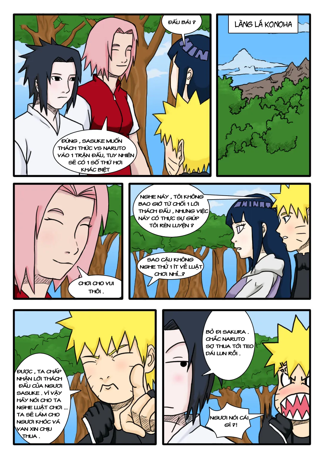 HentaiVN.net - Ảnh 3 - NARUTO XYZ [Tuyển tập NARUTO R19] - - Vua trò chơi Naru-gi-oh - (1)