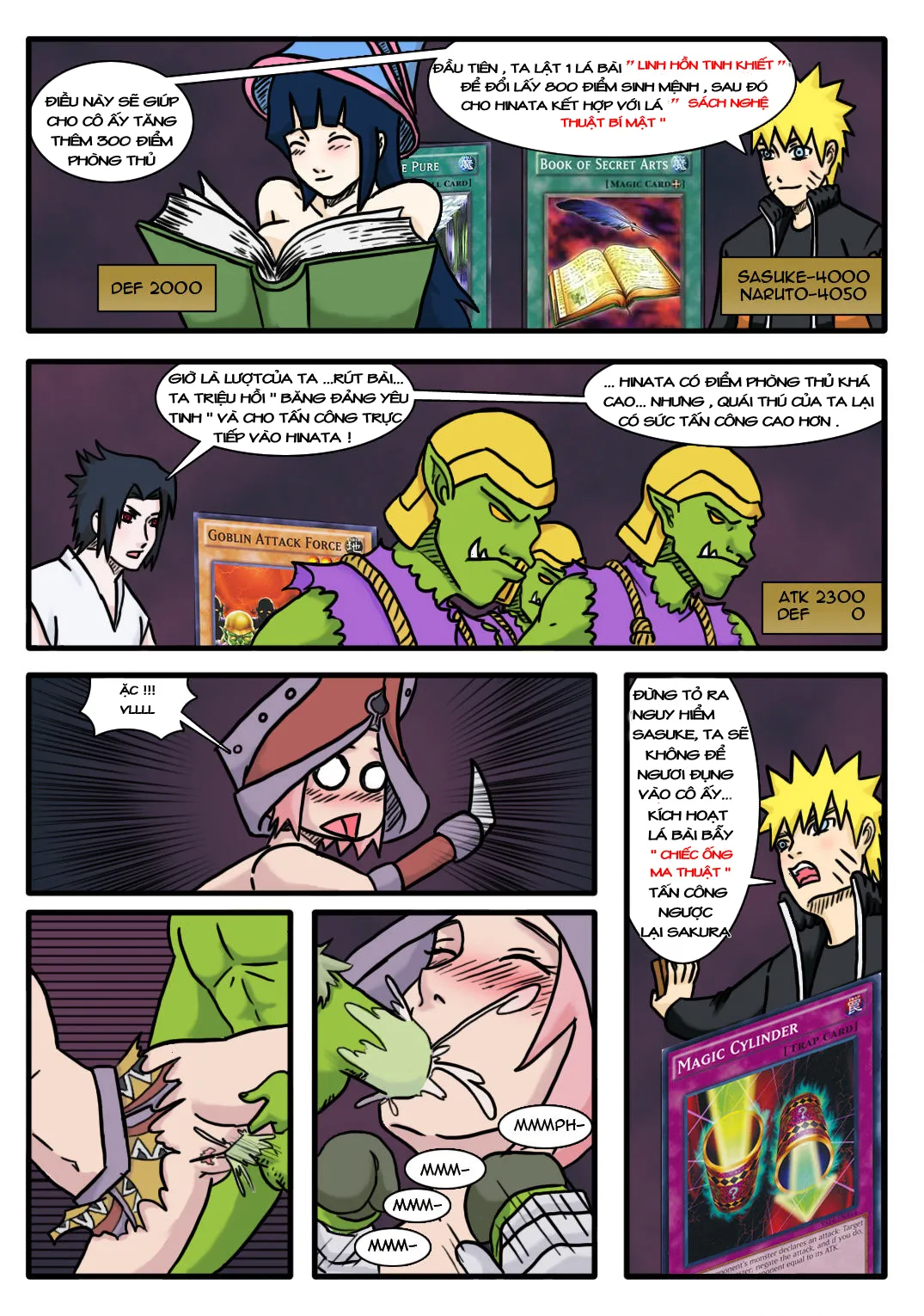 HentaiVN.net - Ảnh 7 - NARUTO XYZ [Tuyển tập NARUTO R19] - - Vua trò chơi Naru-gi-oh - (1)