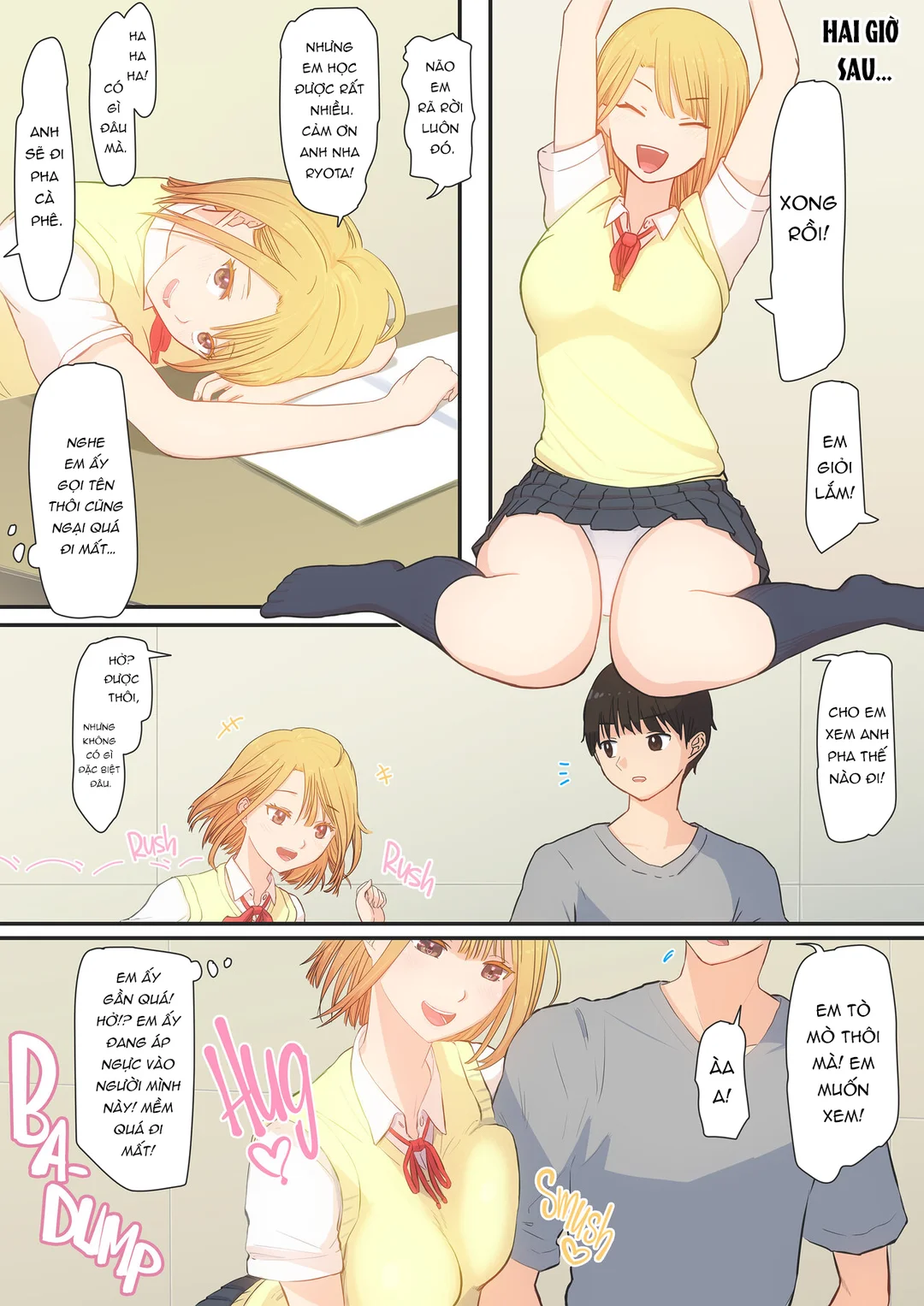 HentaiVN.net - Ảnh 16 - Em gái tôi mang bạn đến - Oneshot