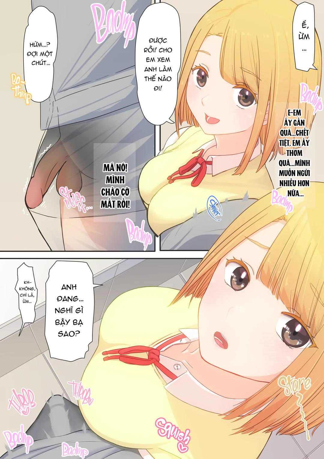 HentaiVN.net - Ảnh 17 - Em gái tôi mang bạn đến - Oneshot