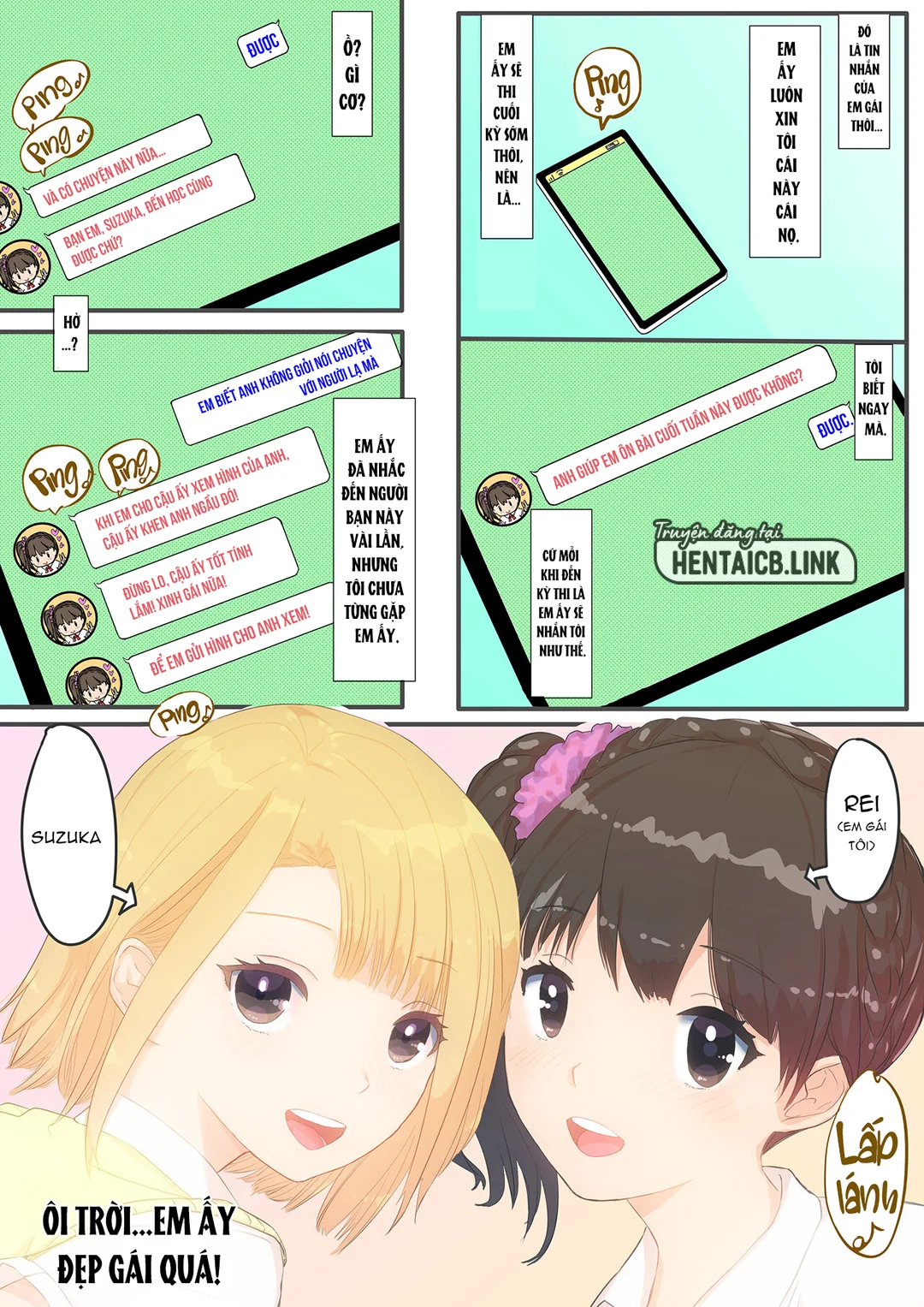 HentaiVN.net - Ảnh 3 - Em gái tôi mang bạn đến - Oneshot