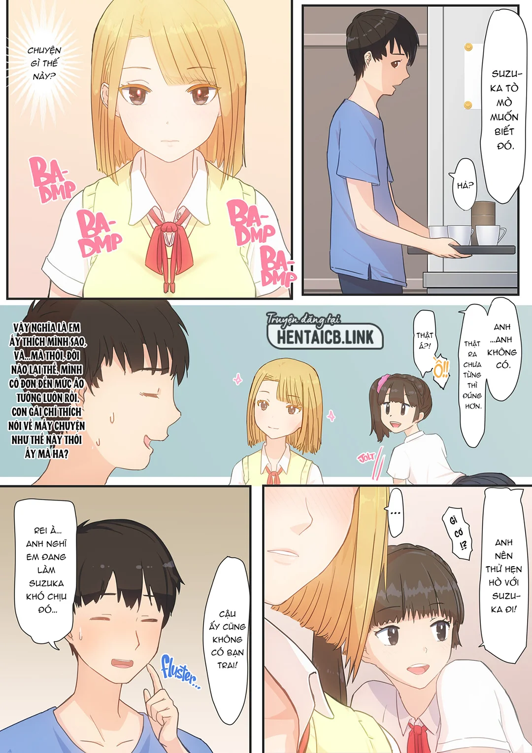 HentaiVN.net - Ảnh 6 - Em gái tôi mang bạn đến - Oneshot