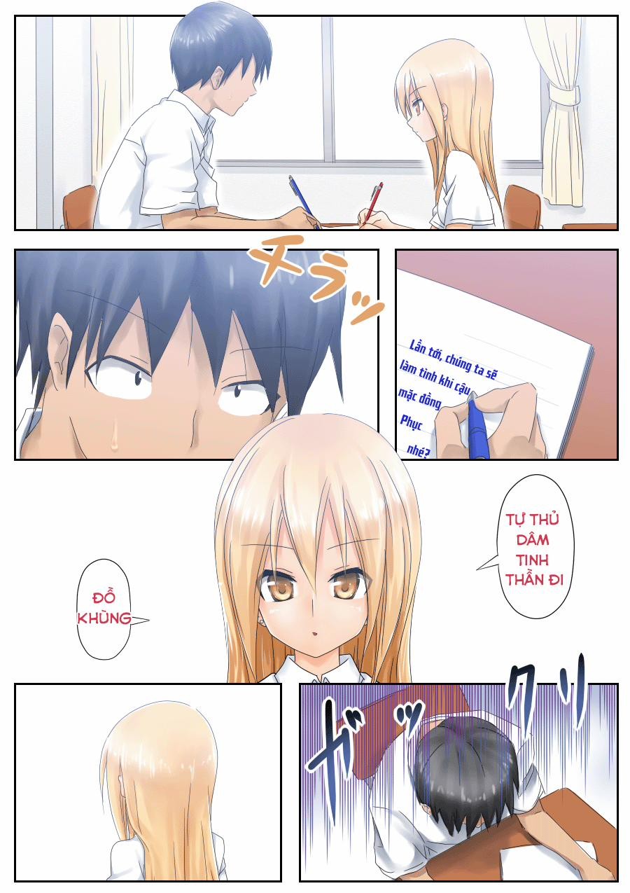 HentaiVN.net - Ảnh 34 - Bài học về giới tính [Teme Benkyou OshiERO yo!] - Oneshot