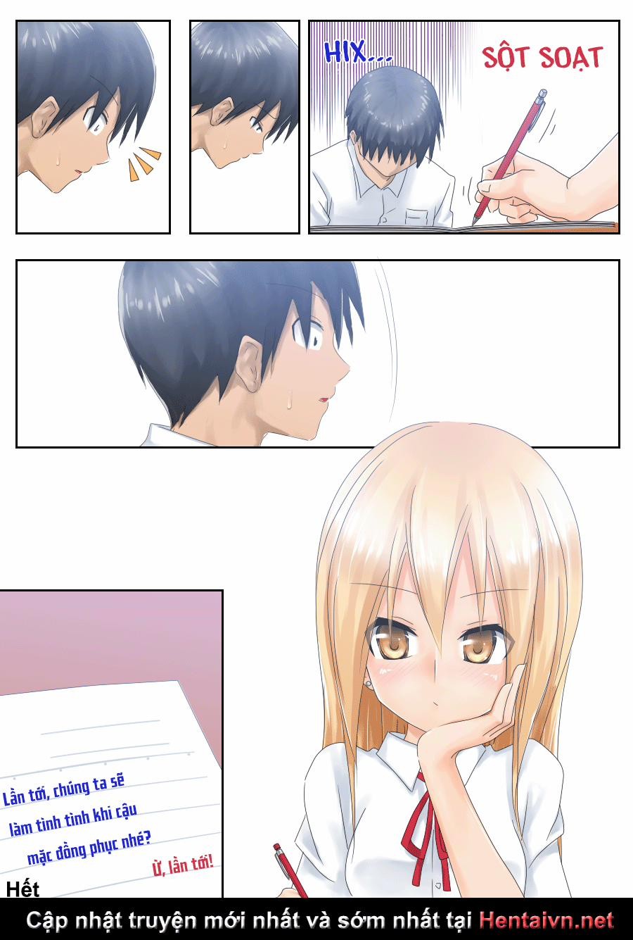 HentaiVN.net - Ảnh 35 - Bài học về giới tính [Teme Benkyou OshiERO yo!] - Oneshot