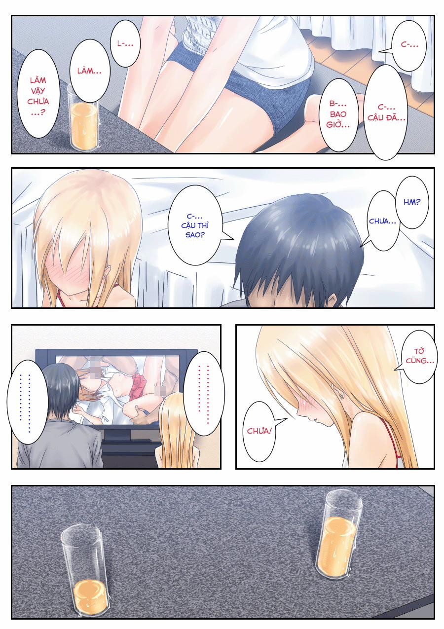 HentaiVN.net - Ảnh 6 - Bài học về giới tính [Teme Benkyou OshiERO yo!] - Oneshot