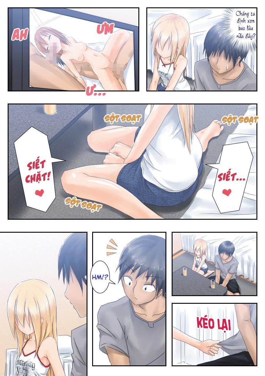HentaiVN.net - Ảnh 7 - Bài học về giới tính [Teme Benkyou OshiERO yo!] - Oneshot