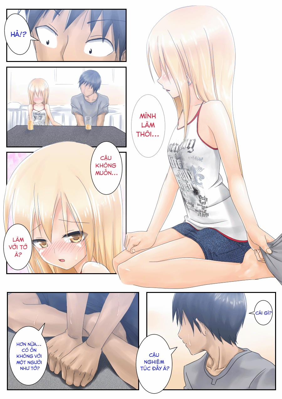 HentaiVN.net - Ảnh 8 - Bài học về giới tính [Teme Benkyou OshiERO yo!] - Oneshot