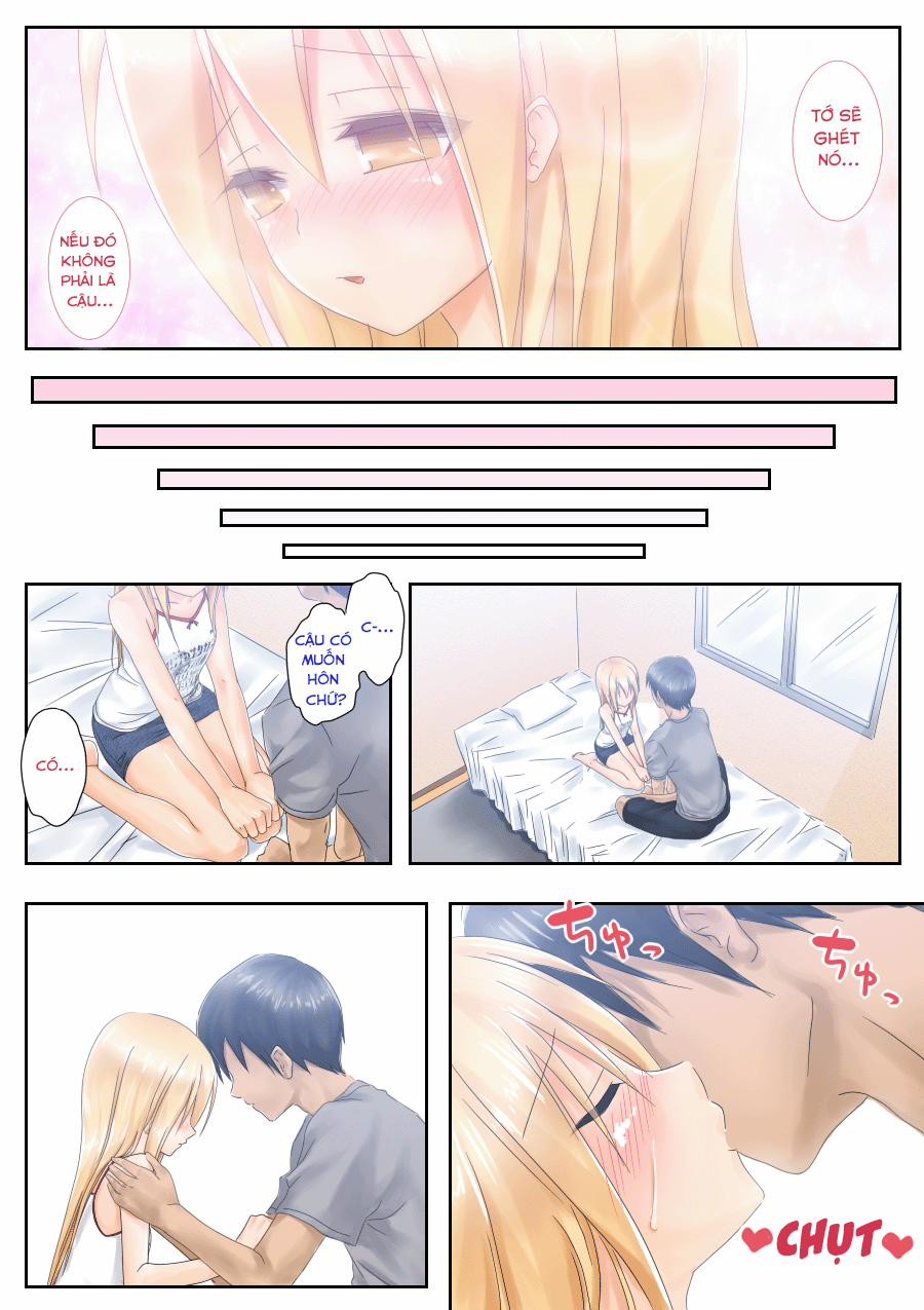 HentaiVN.net - Ảnh 9 - Bài học về giới tính [Teme Benkyou OshiERO yo!] - Oneshot