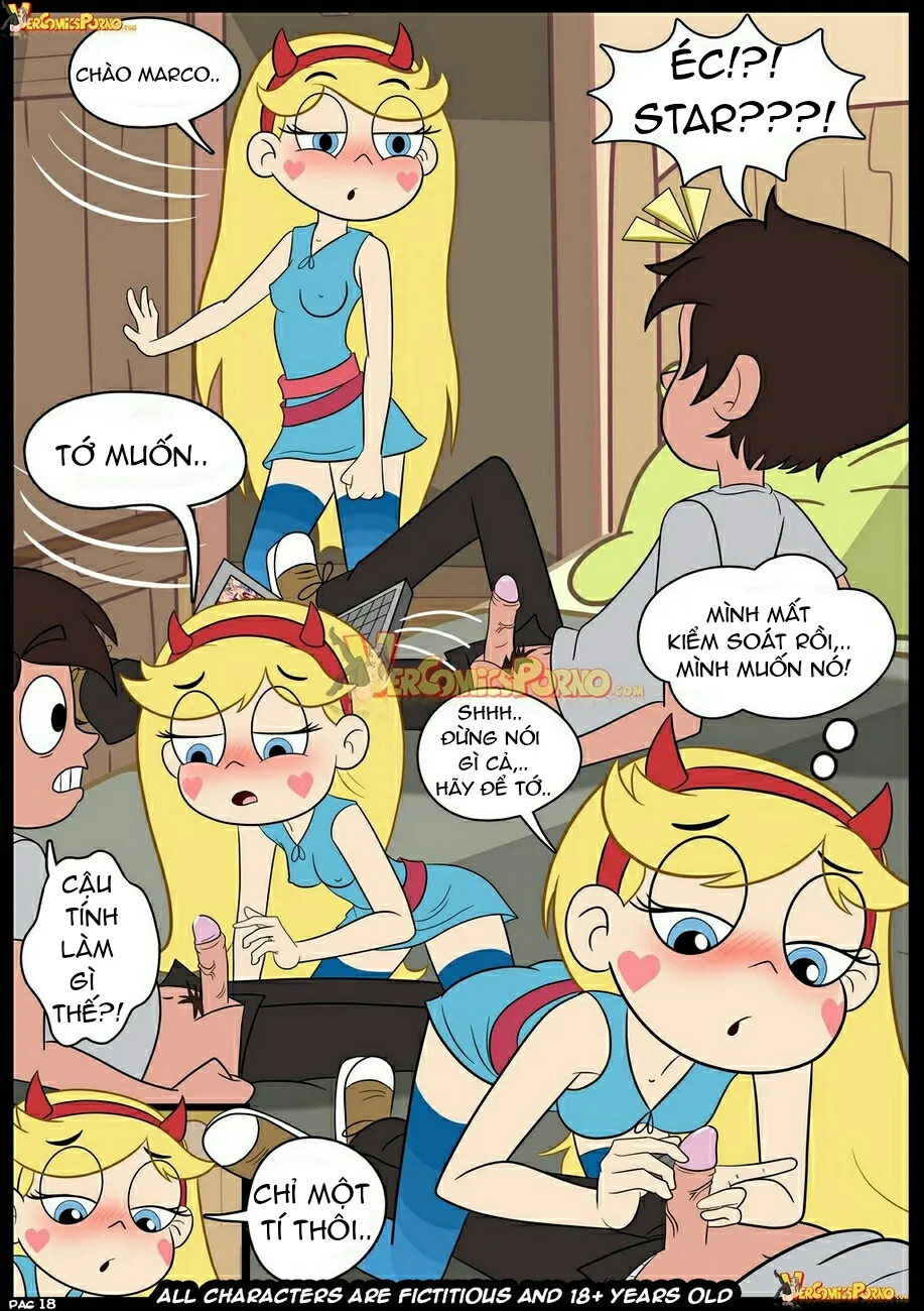 HentaiVN.net - Ảnh 6 - Tuyển Tập Short Hentai Comic - Chap 2 ( Star Vs The Forces Of Evil)