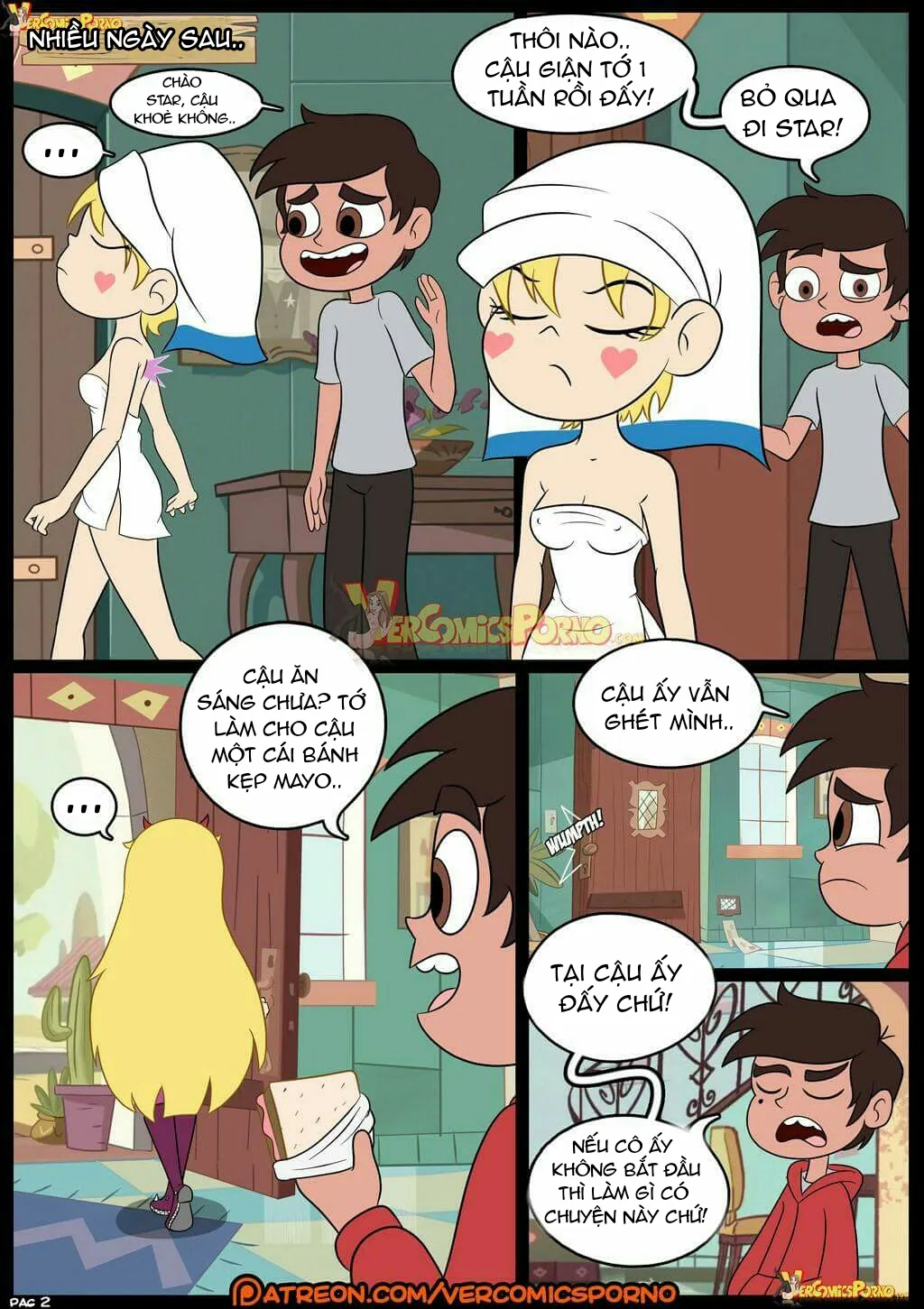 HentaiVN.net - Ảnh 4 - Tuyển Tập Short Hentai Comic - Chap 3 (Star Vs The Forces Of Evil)