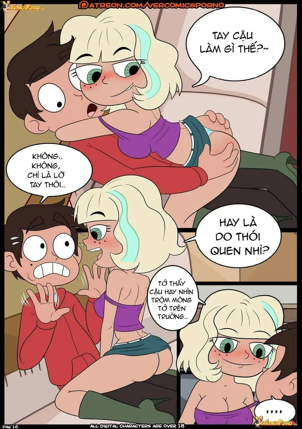 HentaiVN.net - Ảnh 9 - Tuyển Tập Short Hentai Comic - Chap 4 (Star Vs The Forces Of Evil)