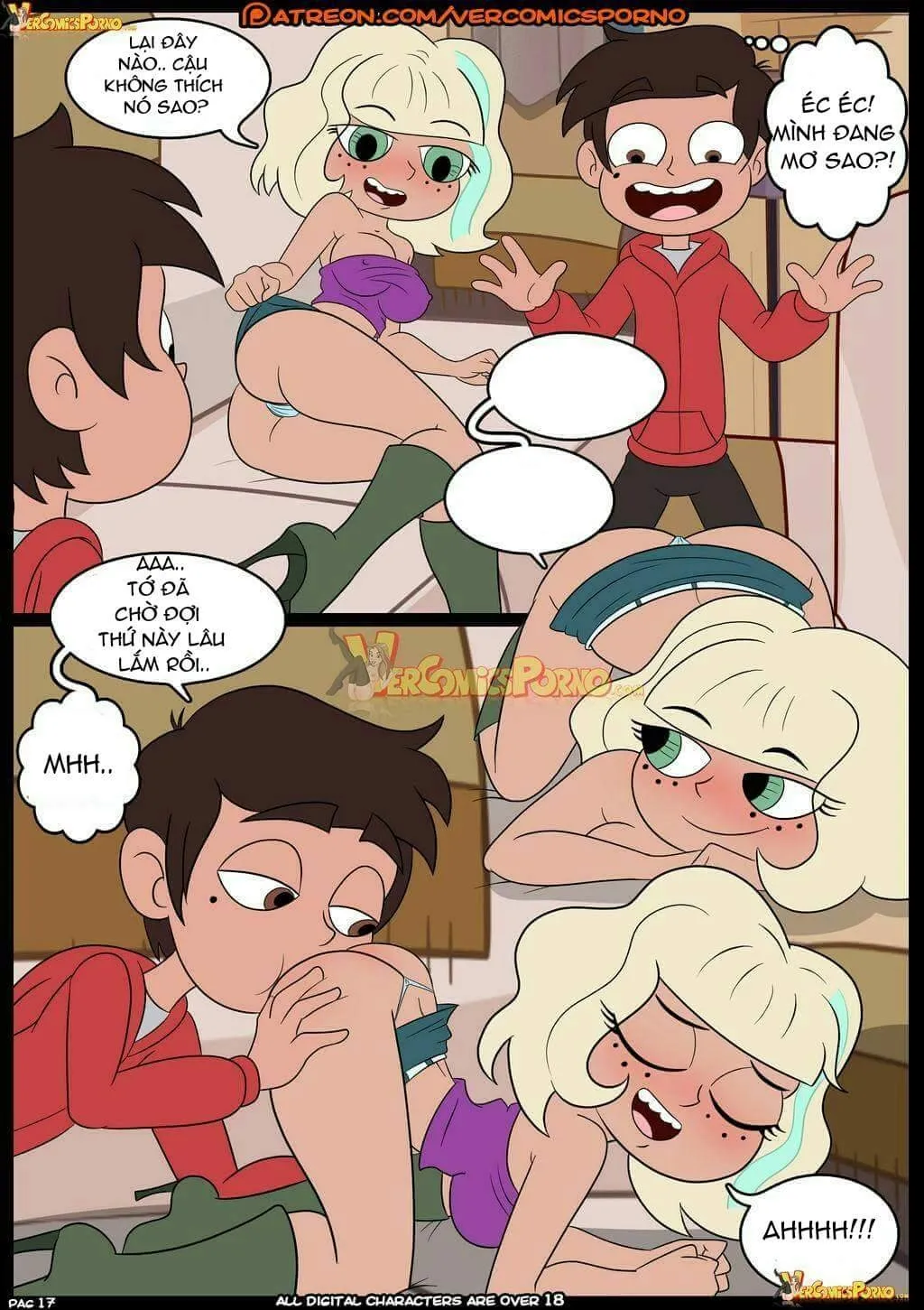 HentaiVN.net - Ảnh 10 - Tuyển Tập Short Hentai Comic - Chap 4 (Star Vs The Forces Of Evil)