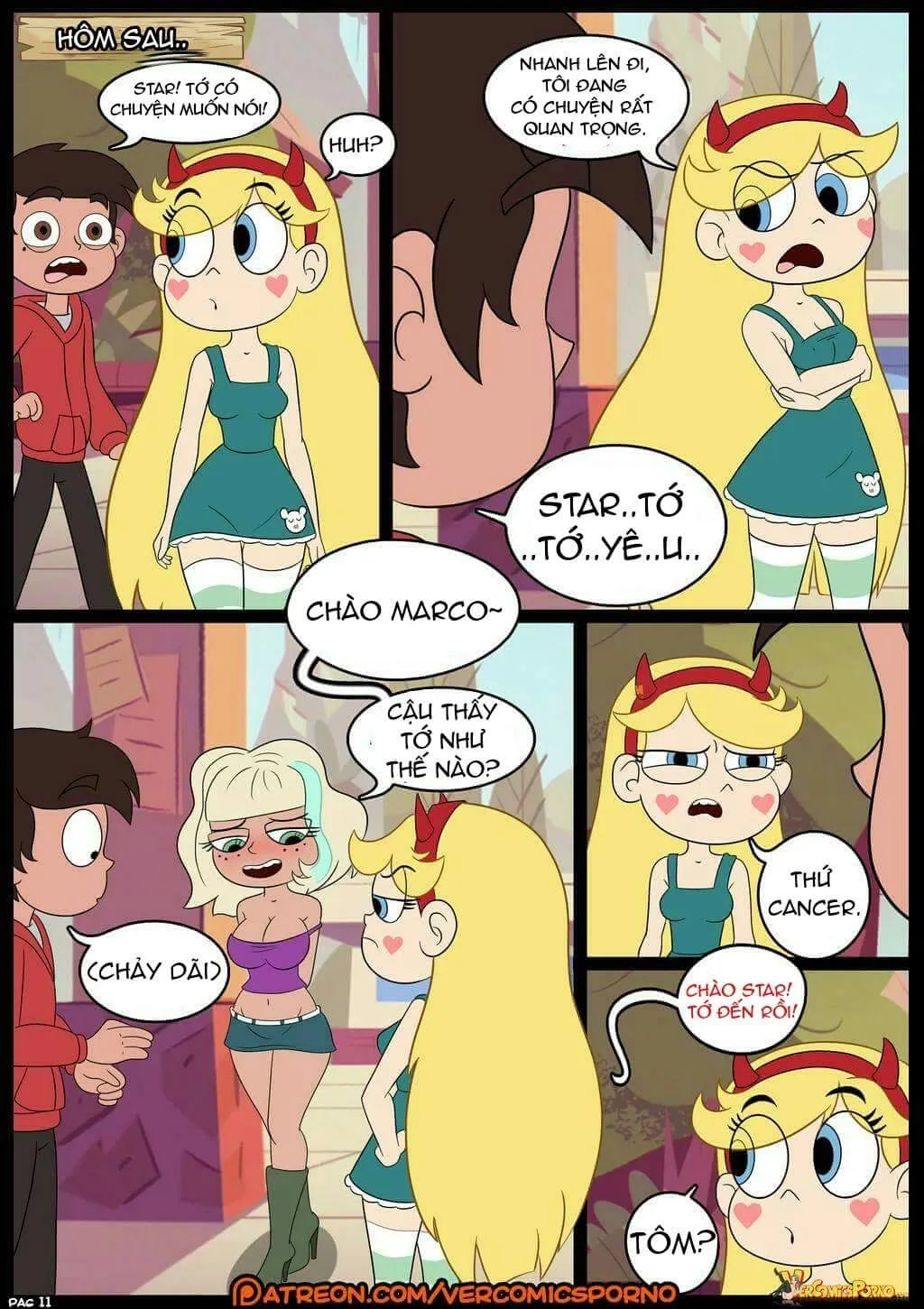 HentaiVN.net - Ảnh 4 - Tuyển Tập Short Hentai Comic - Chap 4 (Star Vs The Forces Of Evil)