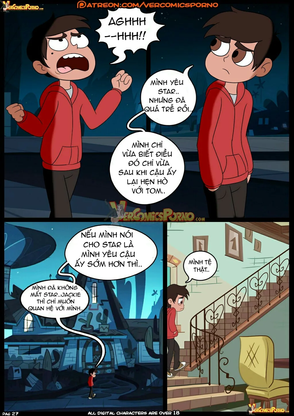 HentaiVN.net - Ảnh 7 - Tuyển Tập Short Hentai Comic - Chap 5 (Star vs The Forces Of Evil)