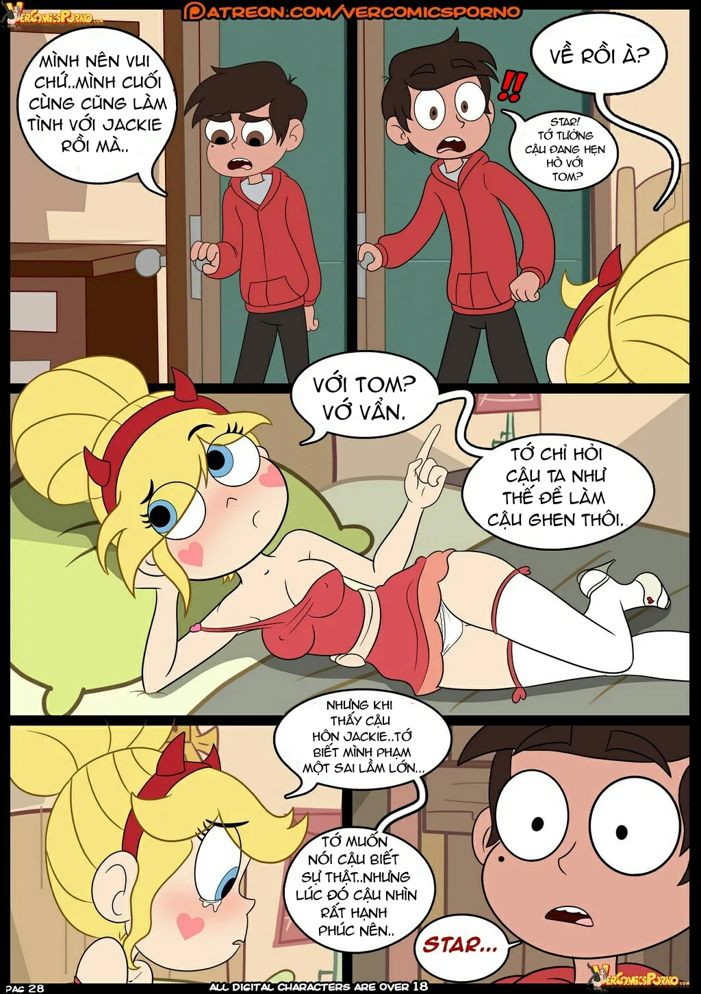 HentaiVN.net - Ảnh 8 - Tuyển Tập Short Hentai Comic - Chap 5 (Star vs The Forces Of Evil)