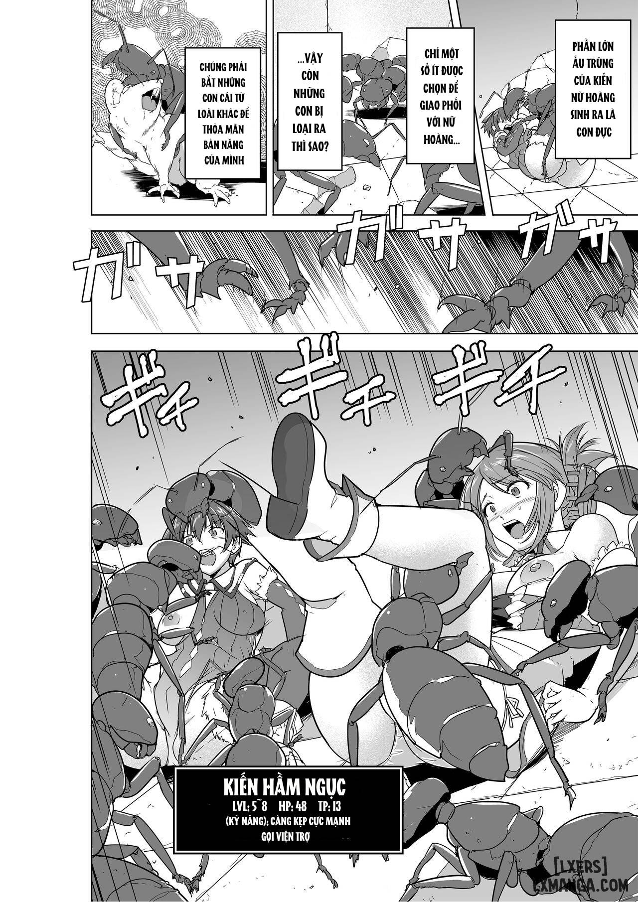 HentaiVN.net - Ảnh 8 - Dungeon Travelers - Futari no Himegoto BADend - Oneshot.