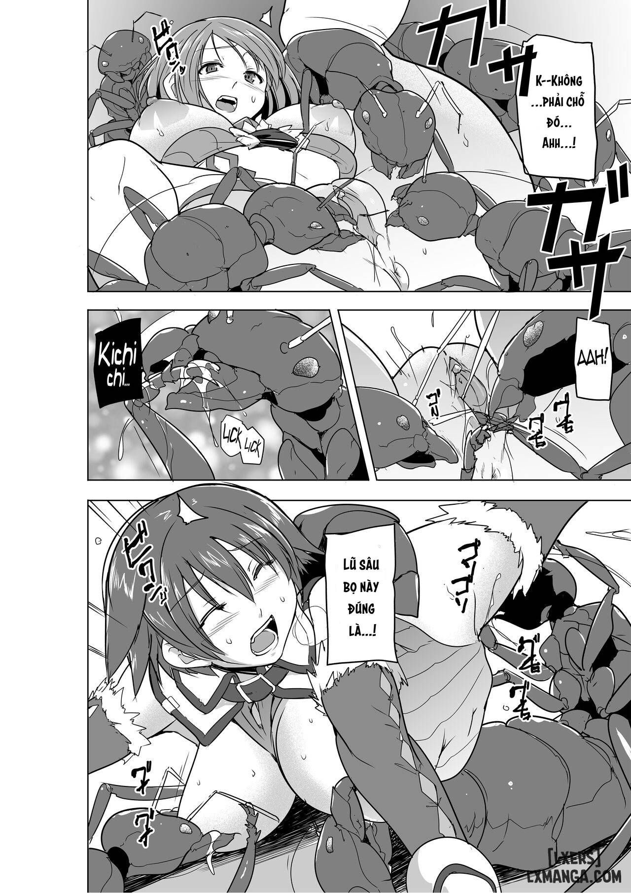 HentaiVN.net - Ảnh 10 - Dungeon Travelers - Futari no Himegoto BADend - Oneshot.
